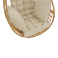 Balansoar de gradina Jorg Boho, Natural, 80x59x105 cm, foto produs