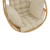 Balansoar de gradina Jorg Boho, Natural, 80x59x105 cm, foto produs