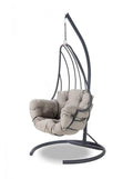Balansoar de gradina Melike, Crem, 115 x 218 x 60 cm