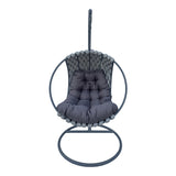 Balansoar Makito, PVC, Gri, 100x105x195 cm
