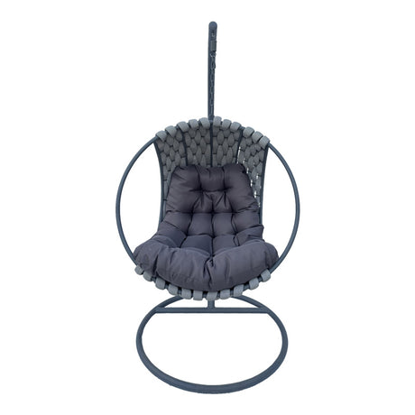 Balansoar Makito, PVC, Gri, 100x105x195 cm