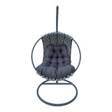 Balansoar Makito, PVC, 100x105x195 cm - Gri