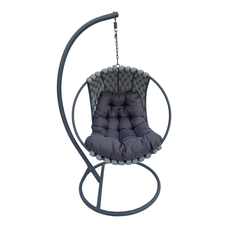 Balansoar Makito, PVC, 100x105x195 cm - Gri