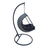 Balansoar Makito, PVC, 100x105x195 cm - Gri