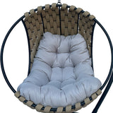Balansoar Makito, Negru, PVC, Bej-Gri, 100x105x195 cm
