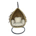 Balansoar Varur, Bej, Ratan, 120x105x195 cm