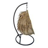 Balansoar Varur, Ratan, Bej, 120x105x195 cm