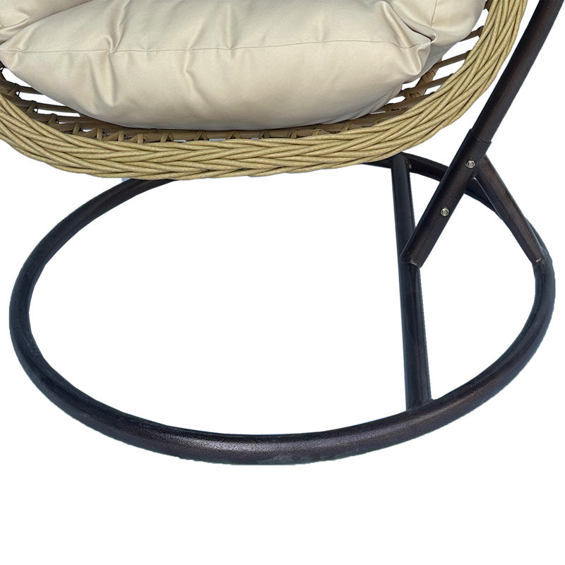 Balansoar Varur, Ratan, 120x105x195 cm - Bej