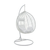 Balansoar Zafer, Gri - Maro, 106x103x200 cm - Alb