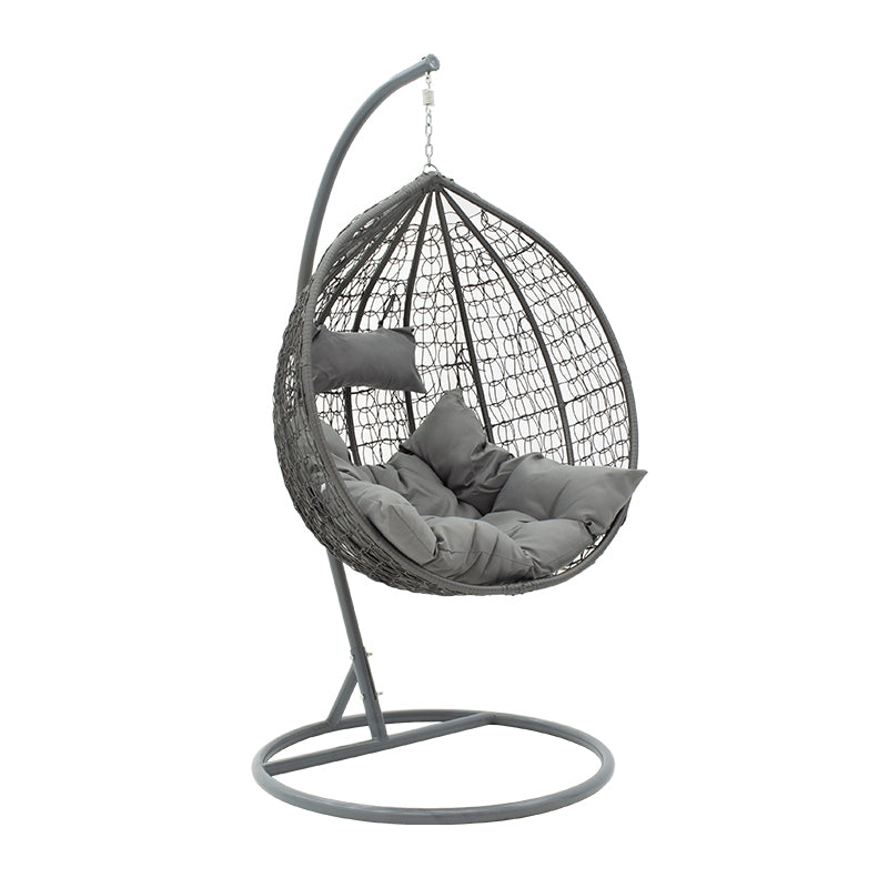 Balansoar Zafer, Gri - Maro, 106x103x200 cm - Gri