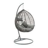 Balansoar Zafer, Gri - Maro, 106x103x200 cm - Gri
