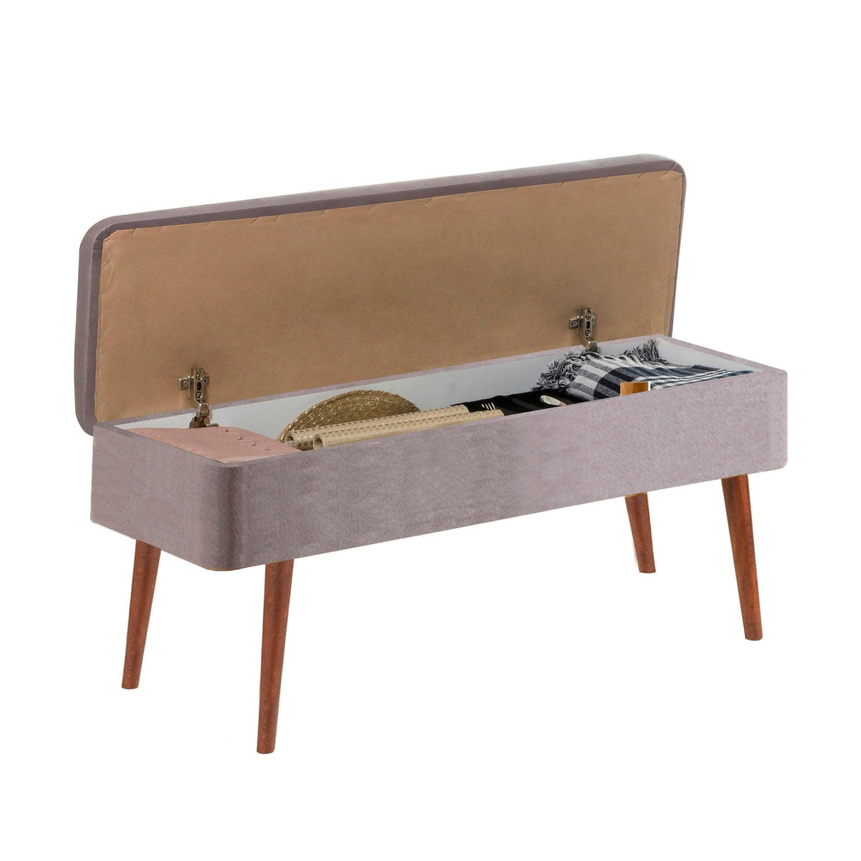 Bancă Vina  - 2 -
Atlantic,
Green Bench 3, Nuc, 50x40x110 cm