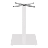 Bază de masă metalică Thonor, Industrial, Metal, Alb, 48x48x73 cm - Alb