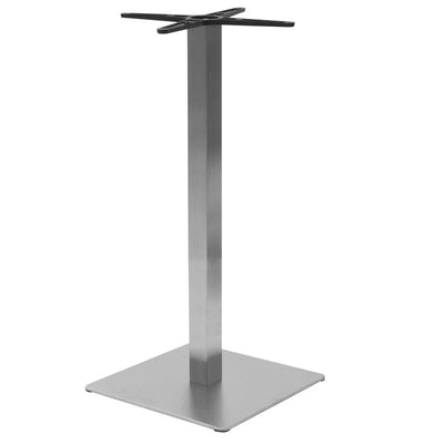 Baza de Masa pentru bar inaltime medie Soar, din aluminiu, 45x45x94 cm