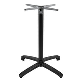 Baza Masa Bază de masă pliabilă metalică Levo, negru, 69x69x73 cm