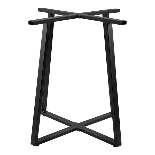 Bază masă bar metalică Mulbe, Metal, Negru, 50x50x90 cm