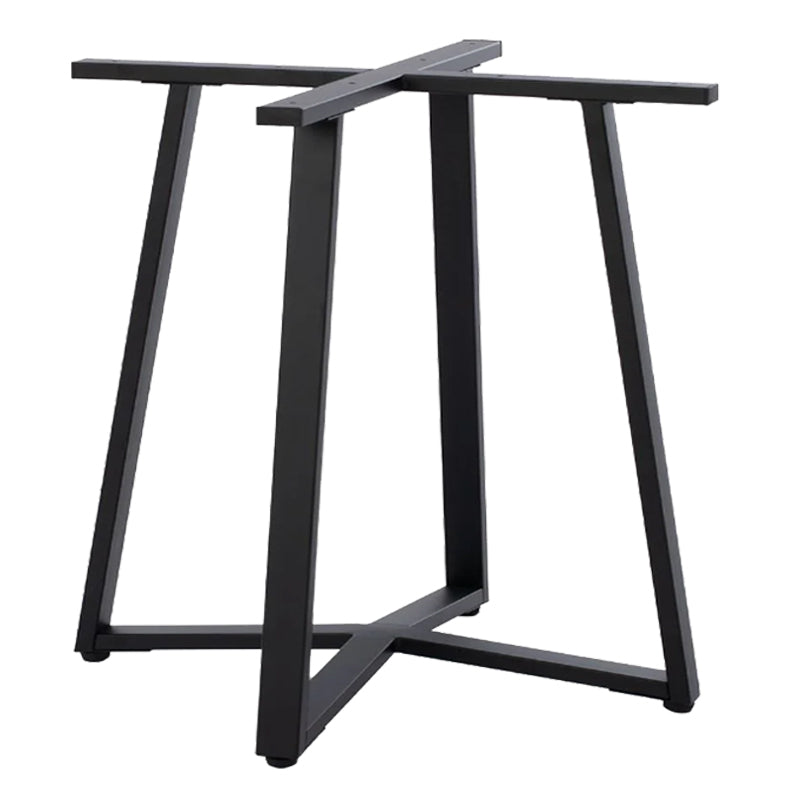 Baza mesei metalice Mulbe, neagra, 70x70x73 cm - Negru