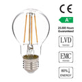Bec cu LED E27 A60 Gun, Transparent