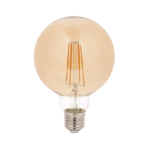 Bec cu LED G95 Gun, Auriu, 6x13 cm