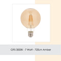 Bec cu LED G95 Gun, Auriu