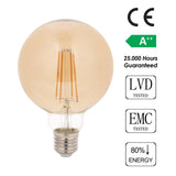 Bec cu LED G95 Gun, Auriu