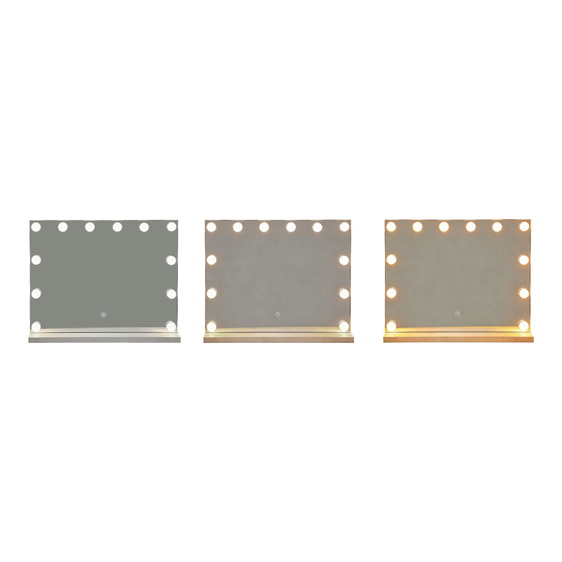 Belia led oglindă, Natural, 60x12x80 cm