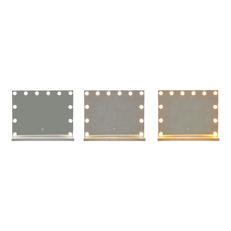 Belia led oglindă, Natural, 60x12x80 cm