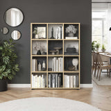 Biblioteca Adore Cubic, Stejar, 104x141x30 cm