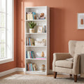Biblioteca Adore Libra, 5 rafturi, 56 x 170 x 20 cm - Alb