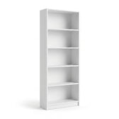 Biblioteca Adore Libra, 5 rafturi, 56 x 170 x 20 cm - Alb