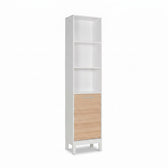 Biblioteca Adore London, 5 rafturi si usa, 45 x 202 x 26 cm