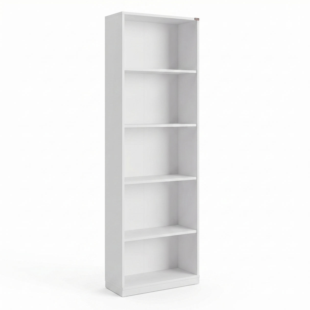 Biblioteca Adore Modern, 5 rafturi, 64x182x26 cm - Alb