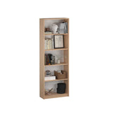 Biblioteca Adore Modern, 5 rafturi, 64x182x26 cm - Sonoma