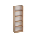 Biblioteca Adore Modern, 5 rafturi, 64x182x26 cm - Sonoma