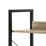 Biblioteca Adore Profile cu 5 rafturi, Stejar, 73x172x35 cm