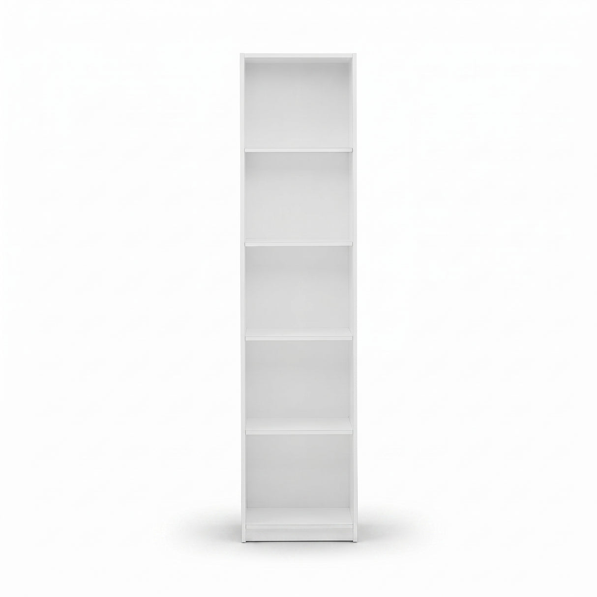 Biblioteca Adore Vargas, 5 Rafturi, Alb, 43x182x26 cm - Alb