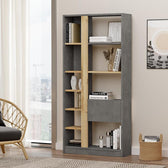 Biblioteca Alive, Alb, 75x25x160 cm, detaliu produs