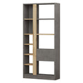 Biblioteca Alive, Alb, 75x25x160 cm, foto produs 12
