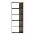 Detaliu material și finisaj pentru Corpus Bibliotecă antracit-sonoma 61x22x162cm, Sonoma-Antracit