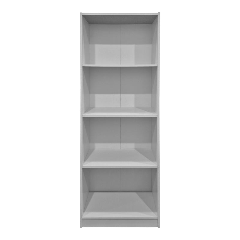 Bibliotecă practică Kendy, Modern, Lemn, Sonoma, 60x30x167 cm - WHITE