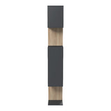 Biblioteca Mito, 109x25x161 cm - Antracit-Sonoma