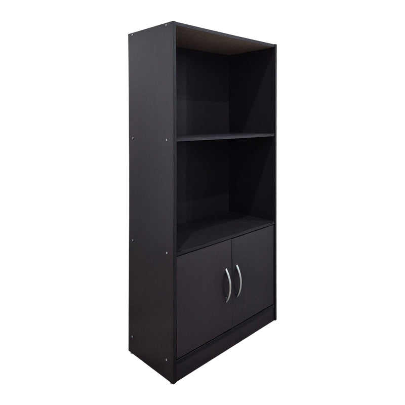 Bibliotecă cu rafturi multiple Tekaro, Modernă, Lemn, antracit, 60x30x120 cm - ANTHRACITE