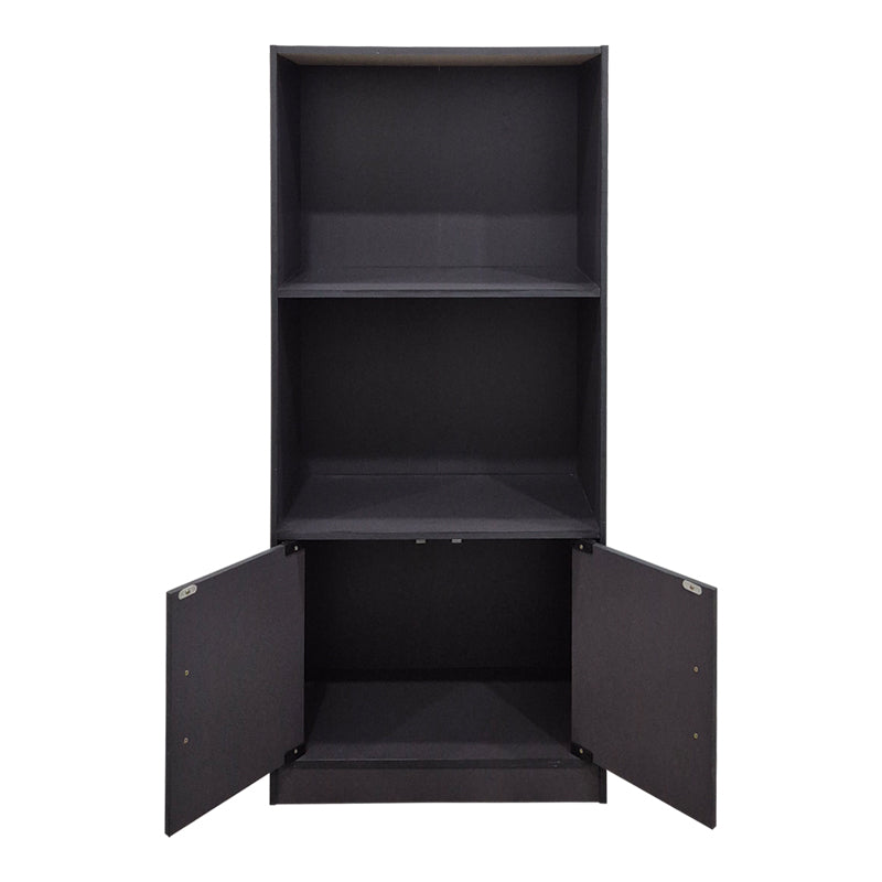 Bibliotecă cu rafturi multiple Tekaro, Modernă, Lemn, antracit, 60x30x120 cm - ANTHRACITE