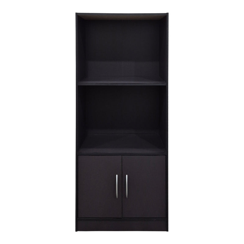 Bibliotecă cu rafturi multiple Tekaro, Modernă, Lemn, antracit, 60x30x120 cm - ANTHRACITE