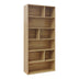 Biblioteca cu sertare Evergin, Stejar, 80x30x180 cm