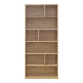Biblioteca cu sertare Evergin, Stejar, 80x30x180 cm, imagine suplimentara