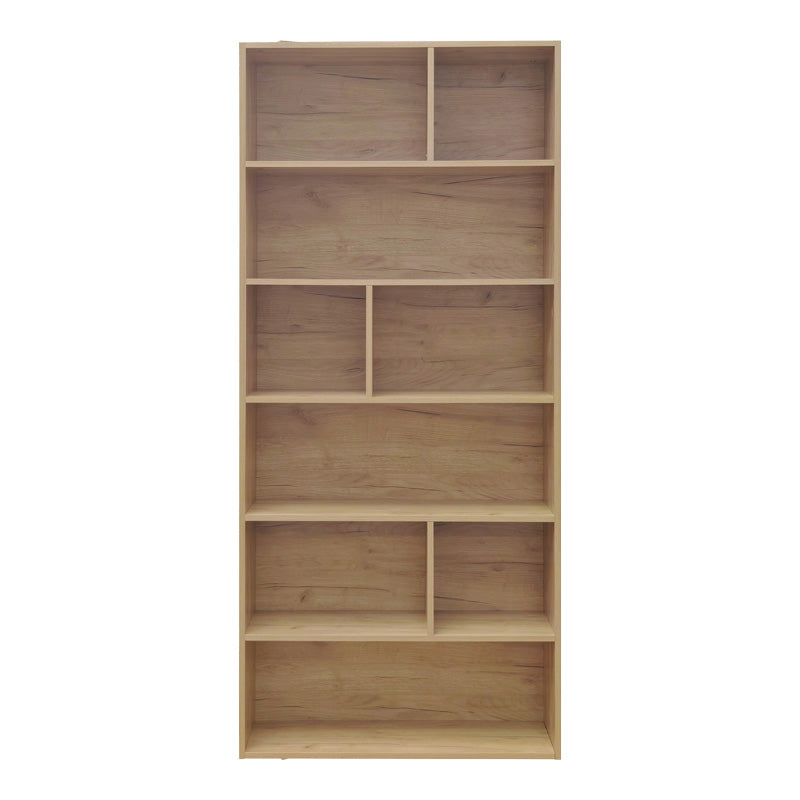 Biblioteca cu sertare Evergin, Stejar, 80x30x180 cm, imagine suplimentara