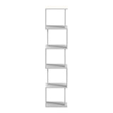 Biblioteca Cubik, 35x30x161 cm - Alb