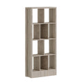 Biblioteca Dividre stejar Sonoma 80x30x181 cm