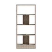 Biblioteca Dividre, stejar Sonoma, 80x30x181 cm, imagine suplimentara